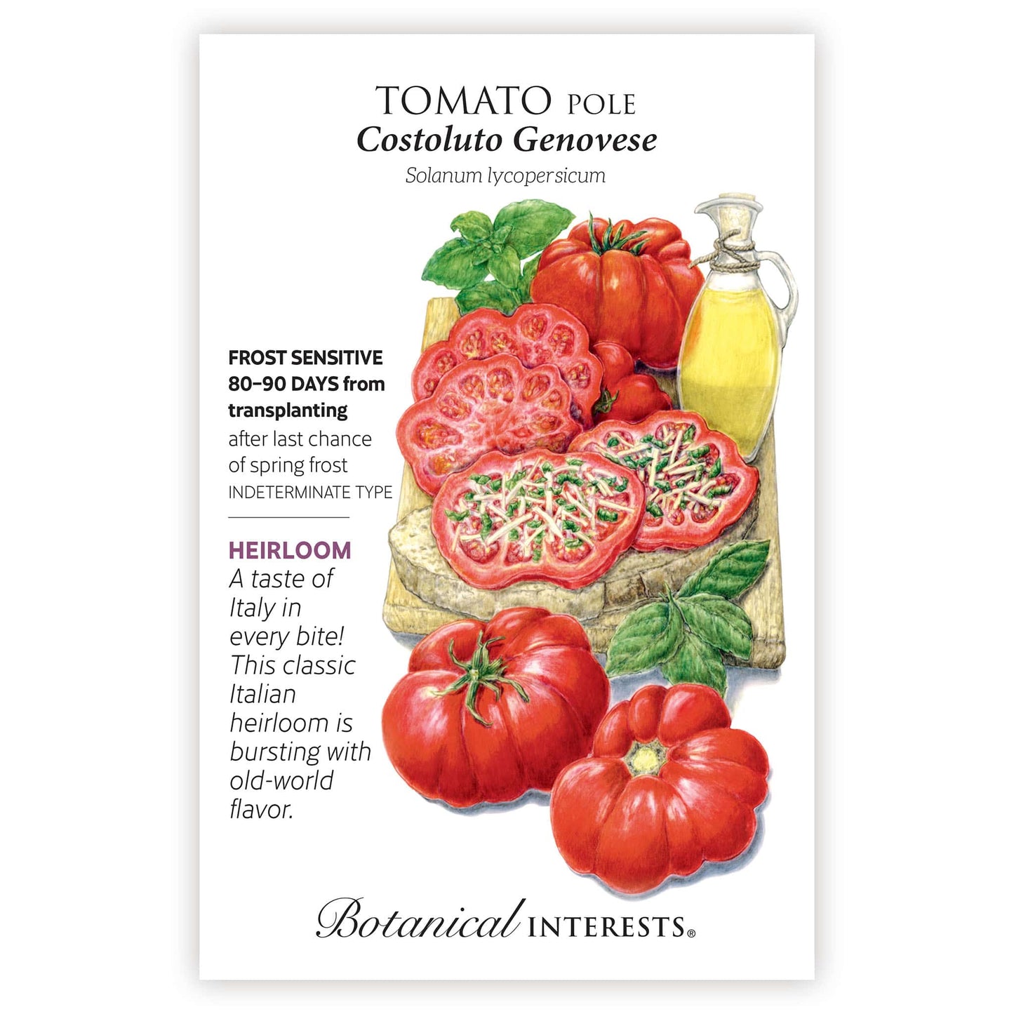 Costoluto Genovese Pole Tomato Seeds