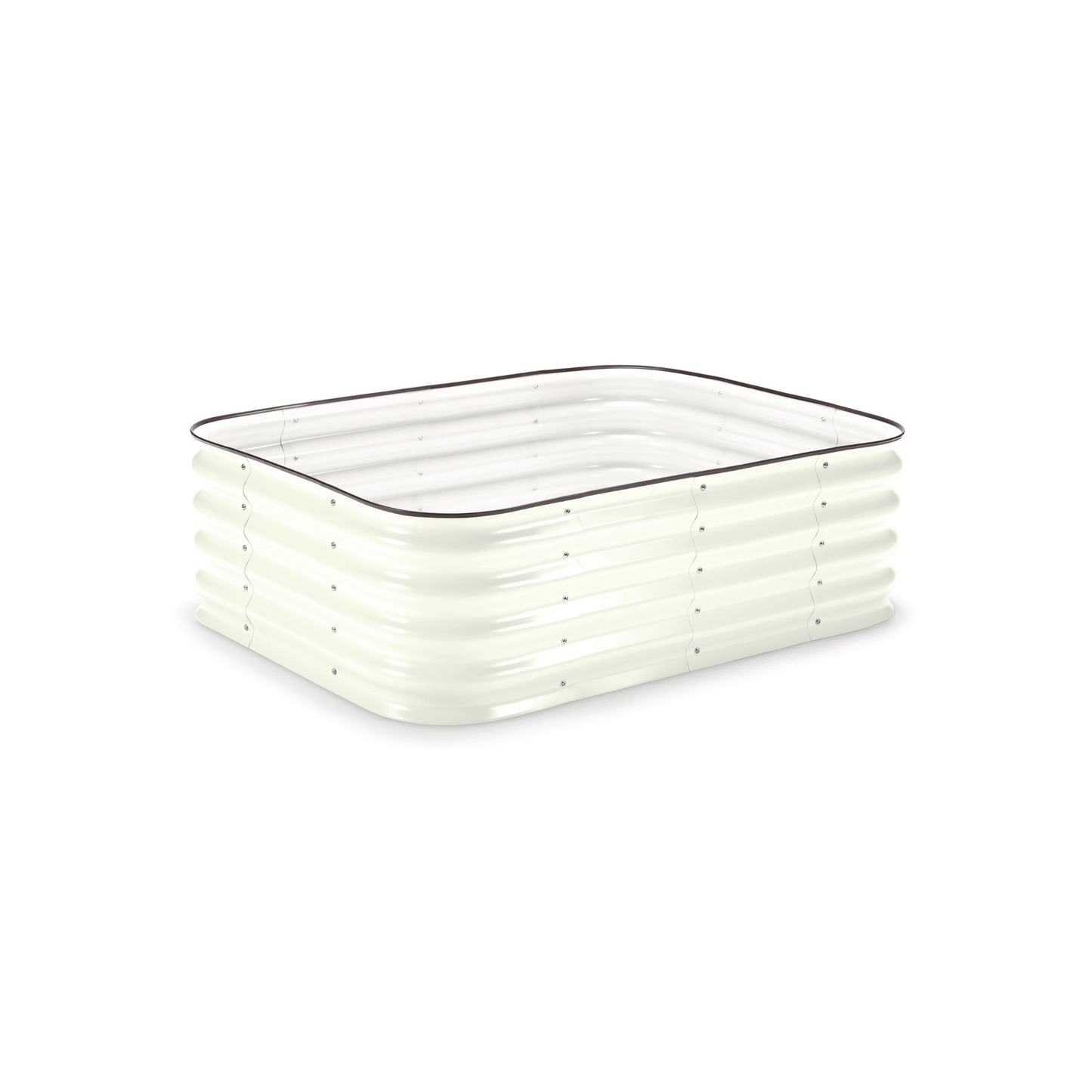 Small Modular Metal Raised Garden Bed Kit - 15” Tall