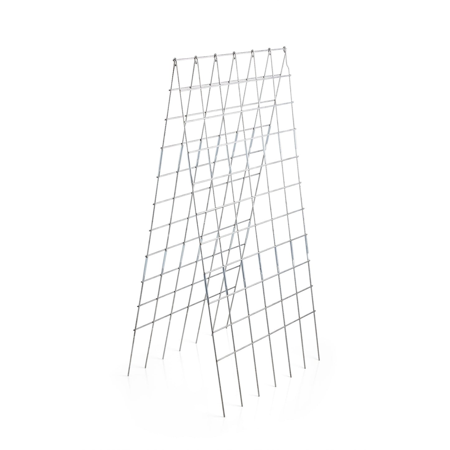 Folding A-Frame Trellis Support For Plants