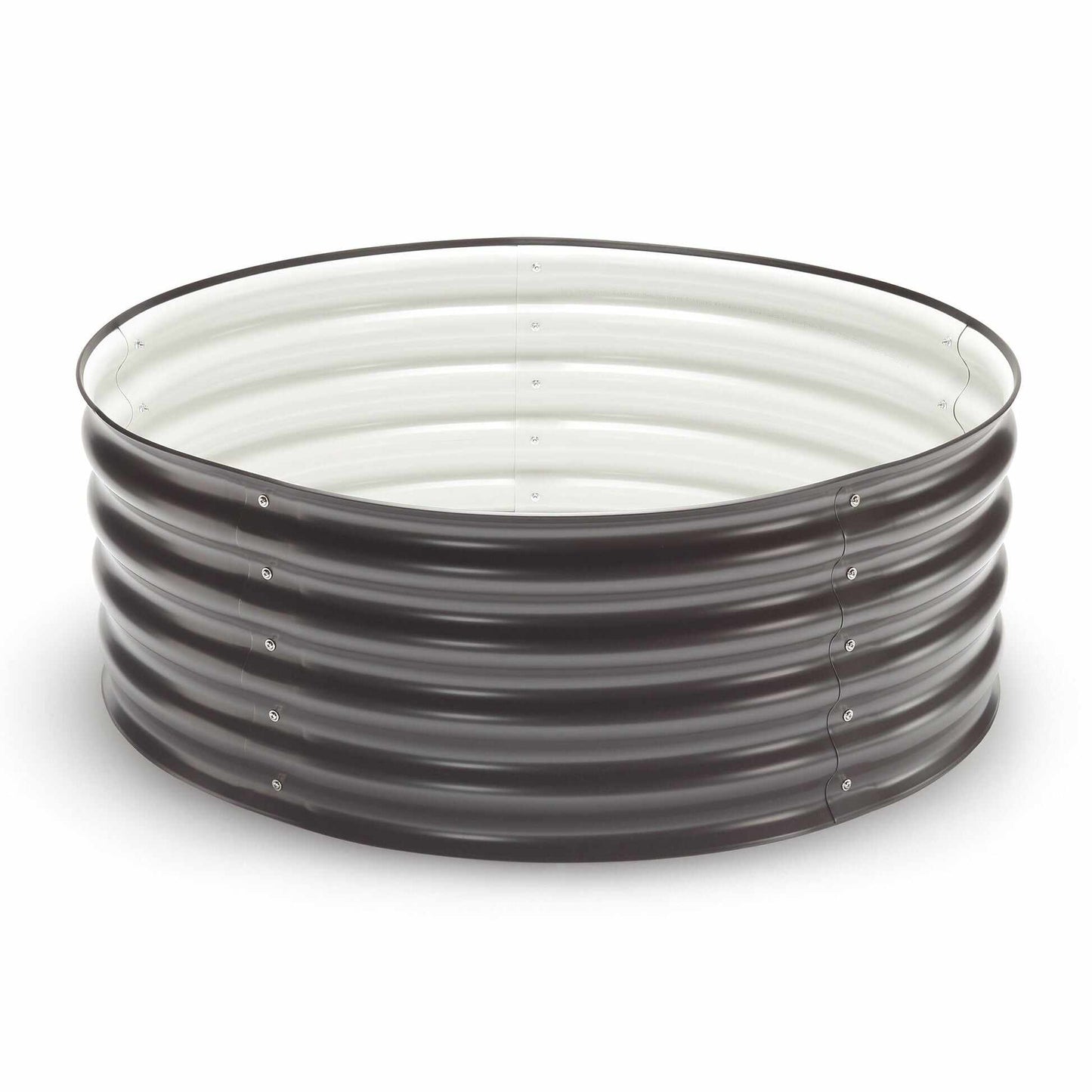 Round Metal Raised Garden Bed Kit - 15” Tall