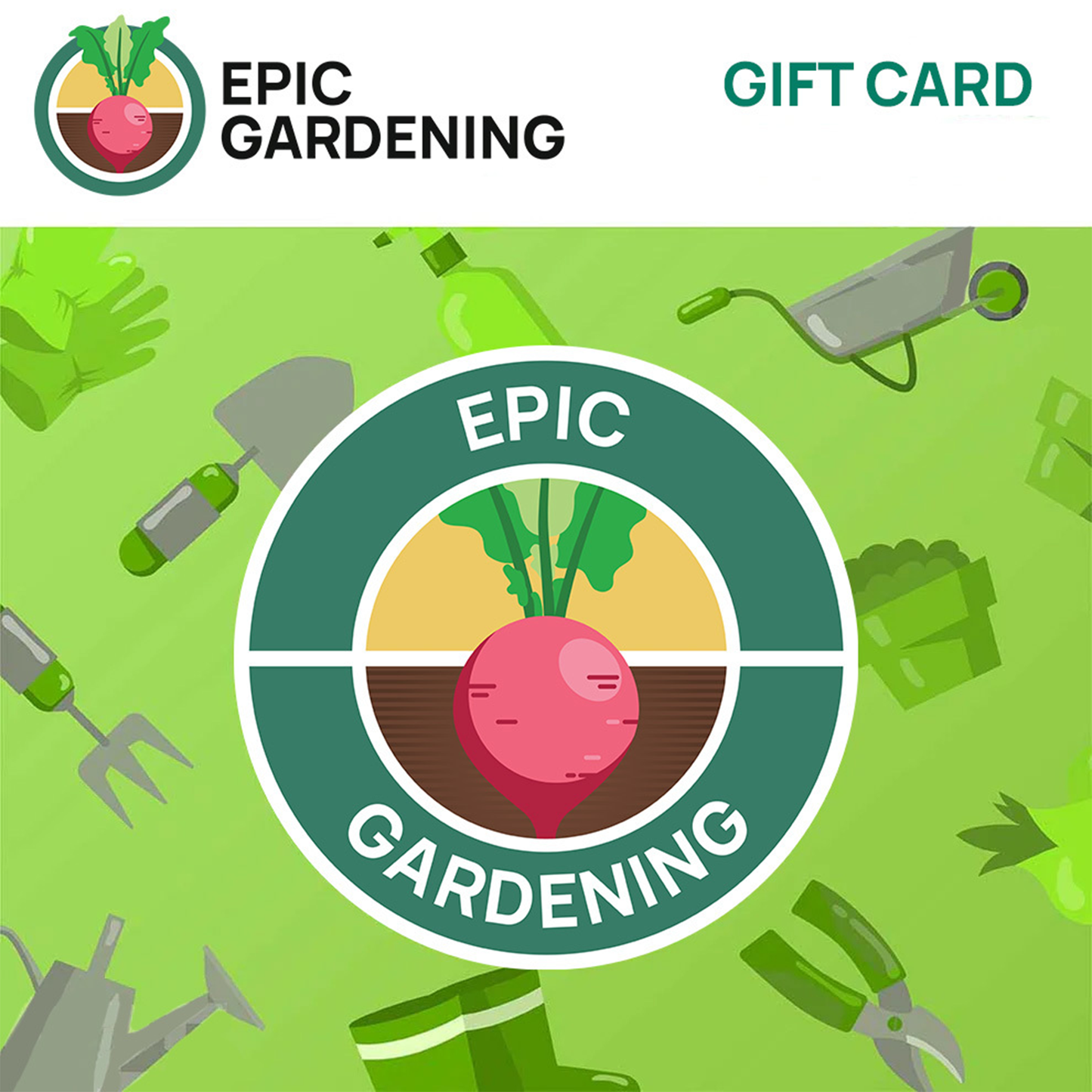 Epic Gardening Gift Cards (Digital) - Affiliate