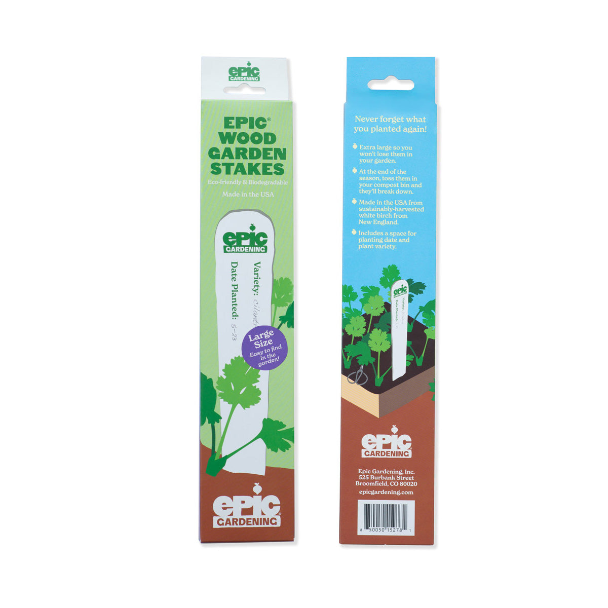 Epic Wood Garden Stakes