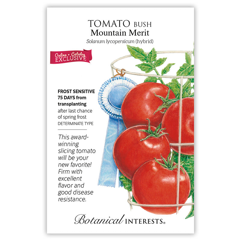 Mountain Merit Bush Tomato Seeds Product Image
