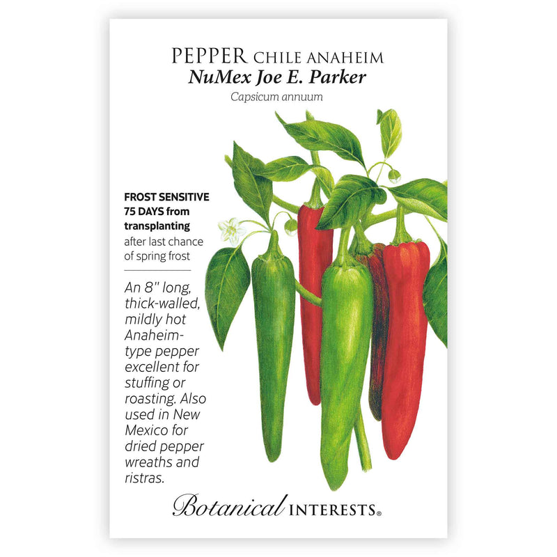 NuMex Joe E. Parker Chile Anaheim Pepper Seeds