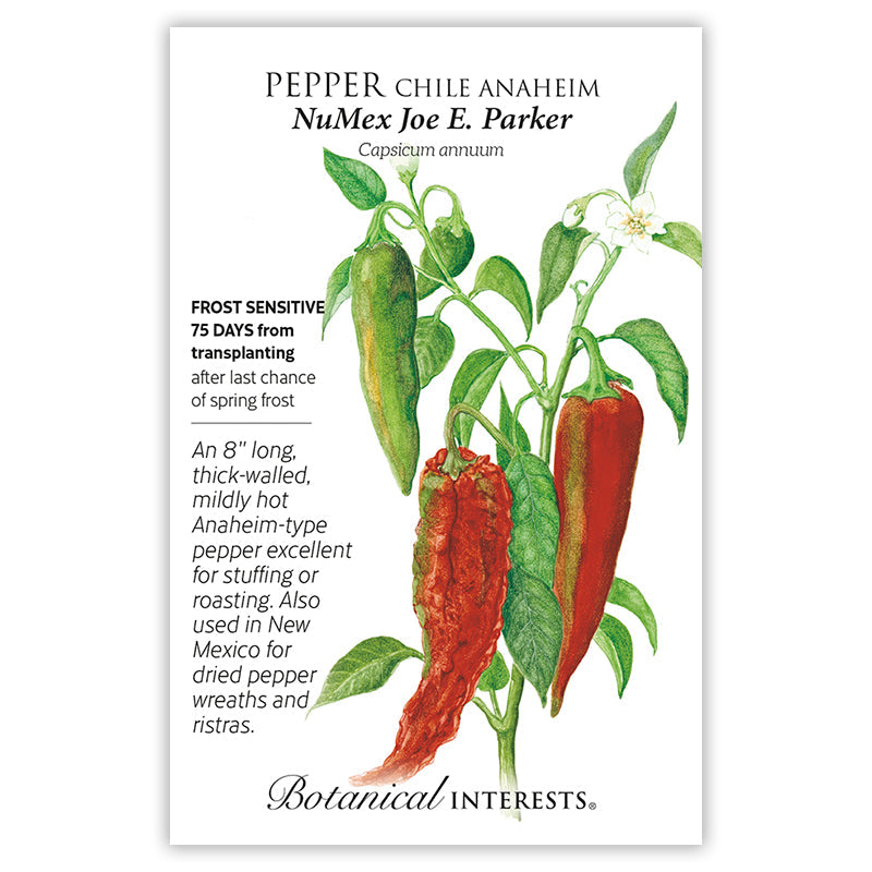 NuMex Joe E. Parker Chile Anaheim Pepper Seeds