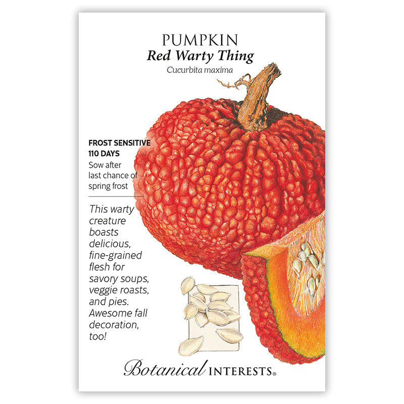 Red Warty Thing Pumpkin Seeds Product Image