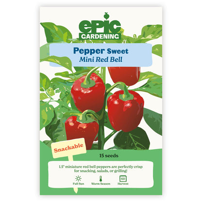 Mini Red Bell Sweet Pepper
