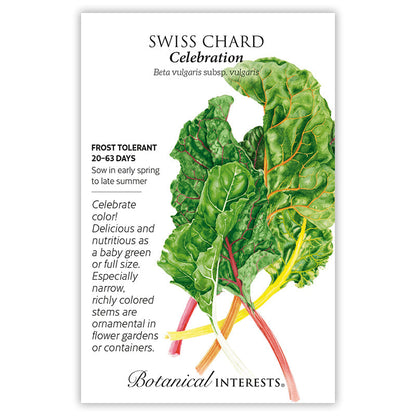 Celebration Swiss Chard Seeds Product Image