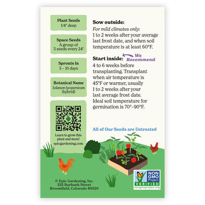 Containers Choice Red Bush Tomato