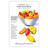Delite Blend Sweet Snacking Pepper Seeds