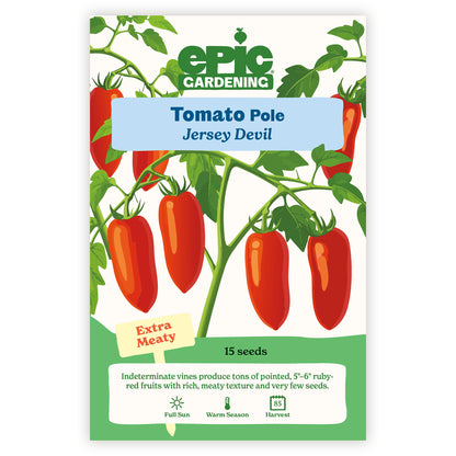Jersey Devil Pole Tomato