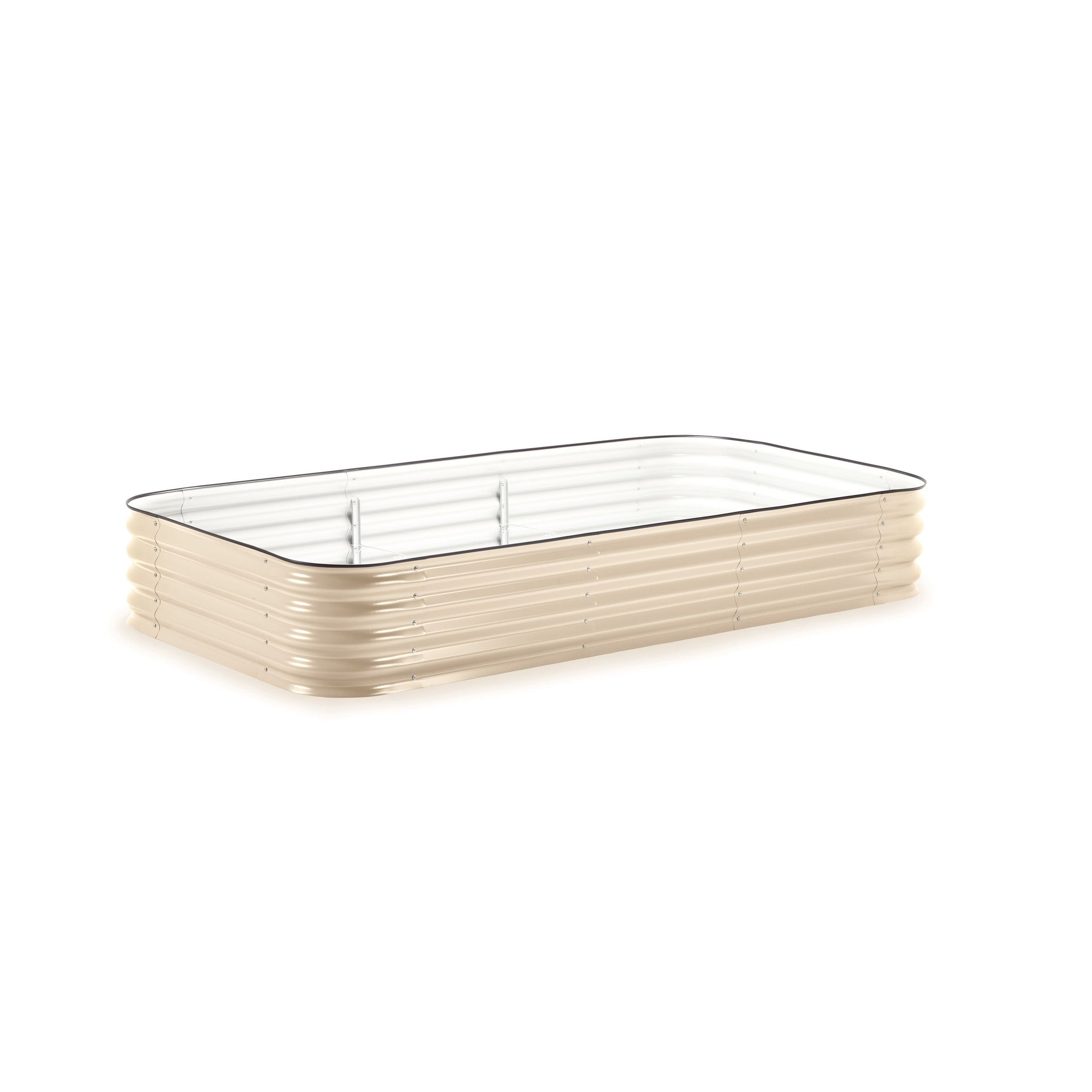 Large Modular Metal Raised Garden Bed Kit - 15” Tall