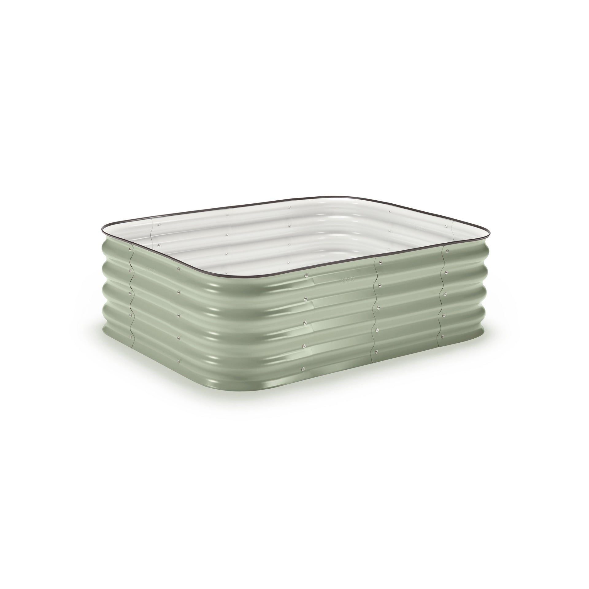 Small Modular Metal Raised Garden Bed Kit - 15” Tall