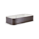 Large Modular Metal Raised Garden Bed Kit - 15” Tall