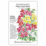 Magic Carpet Blend Snapdragon Seeds