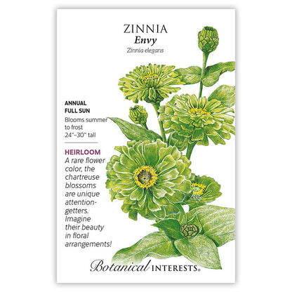 Envy Zinnia Seeds Product Image