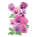 Matrix® Rose Blotch Pansy Seeds