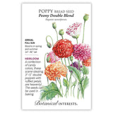 Peony Double Blend Poppy Seeds