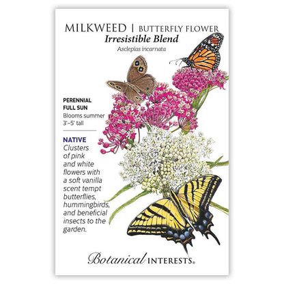 Irresistible Blend Milkweed/Butterfly Flower Seeds