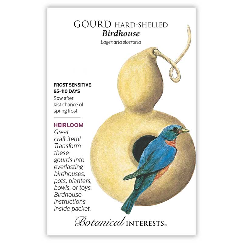 Birdhouse Hard-Shelled Gourd Seeds