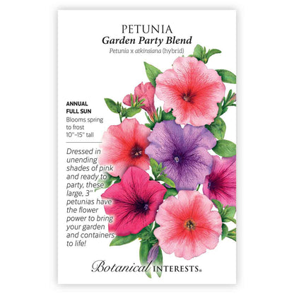 Garden Party Blend Petunia Seeds