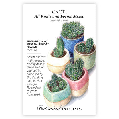 All Kinds and Forms Mixed Cacti Seeds