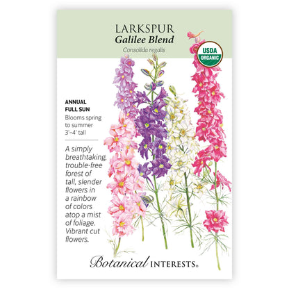 Galilee Blend Larkspur Seeds