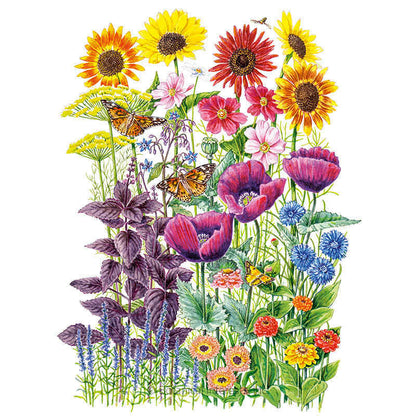 Pollinator Garden Flower Mix Seeds