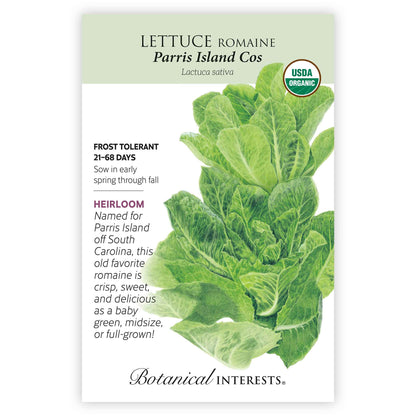 Parris Island Cos Romaine Lettuce Seeds