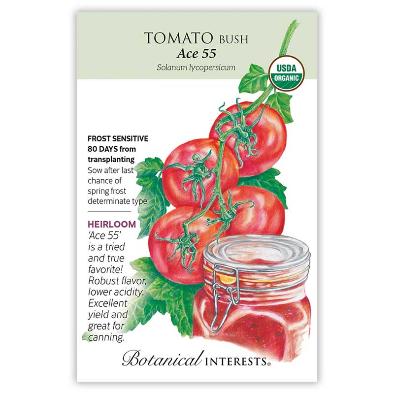 Ace 55 Bush Tomato Seeds Product Image
