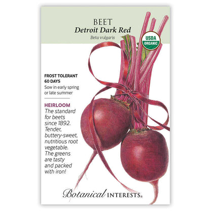 Detroit Dark Red Beet Seeds