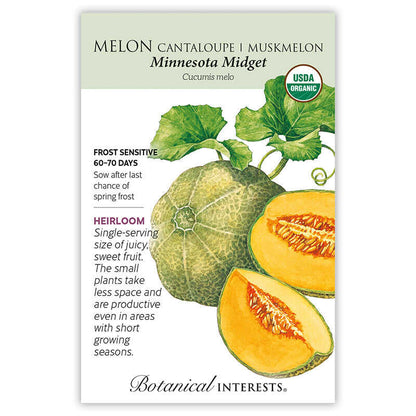 Minnesota Midget Cantaloupe/Muskmelon Melon Seeds