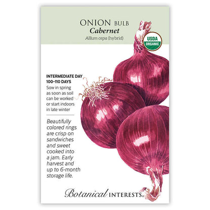 Cabernet Bulb Onion Seeds