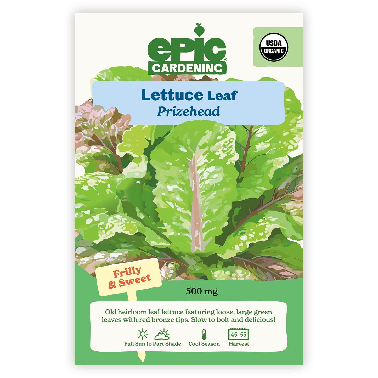 Prizehead Leaf Lettuce