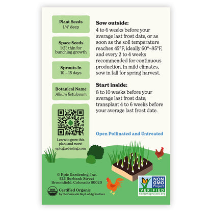 Warrior Bunching Onion