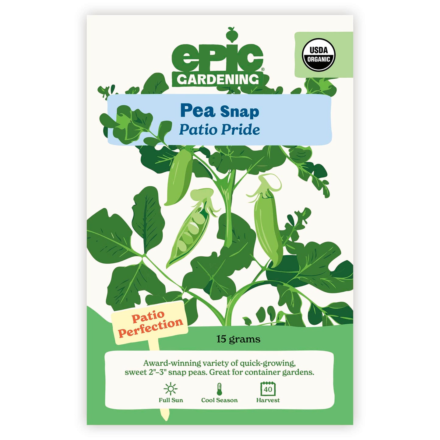 Patio Pride Snap Pea