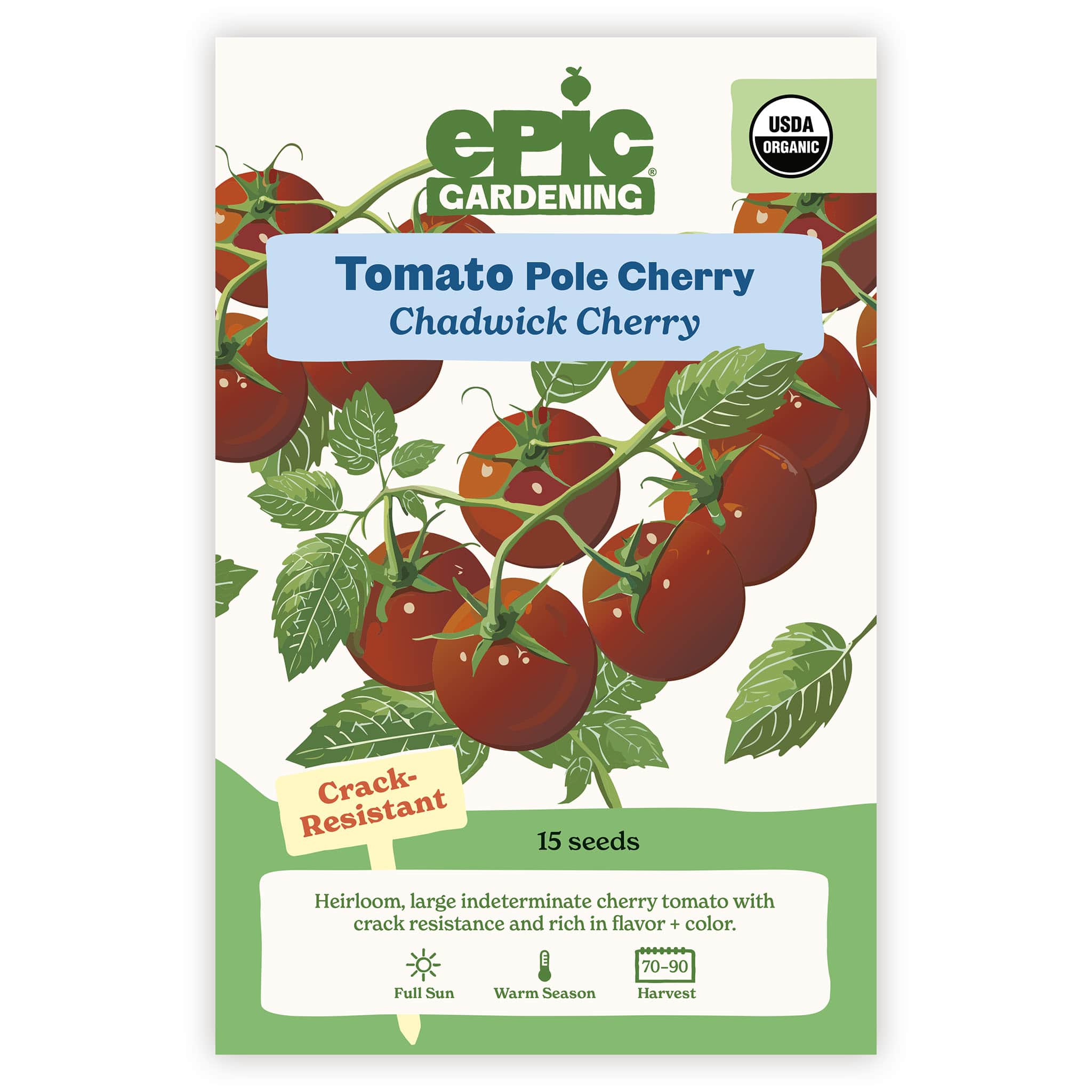 Chadwick Cherry Pole Cherry Tomato – Epic Gardening