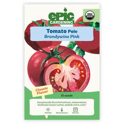 Brandywine Pink Pole Tomato