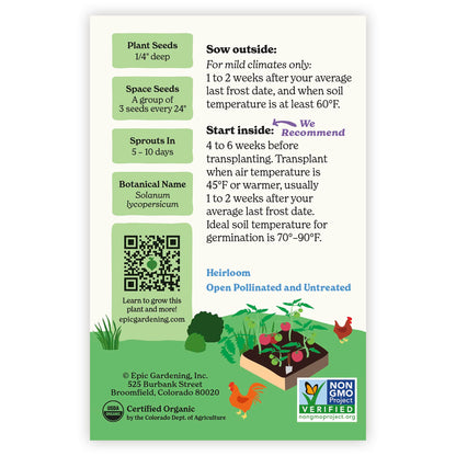 Brandywine Pink Pole Tomato