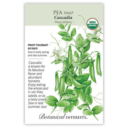 Cascadia Snap Pea Seeds