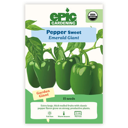 Emerald Giant Sweet Pepper
