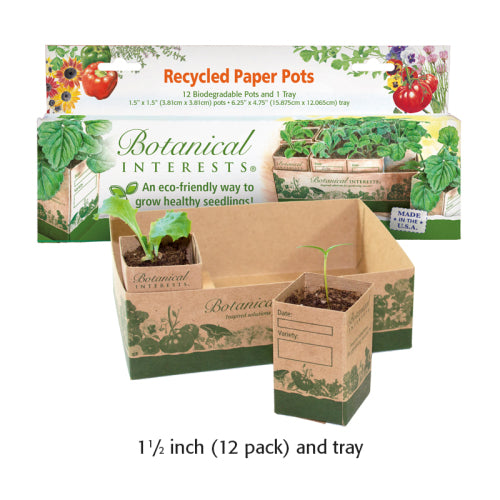 paper pot planting system Recycled Paper Pots