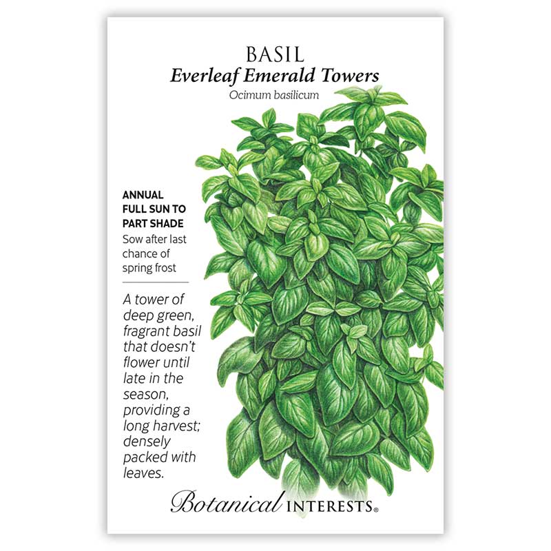 Everleaf Emerald Towers Basil Seeds