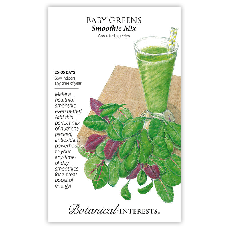Smoothie Mix Baby Greens Seeds