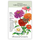 California Giants Blend Zinnia Seeds