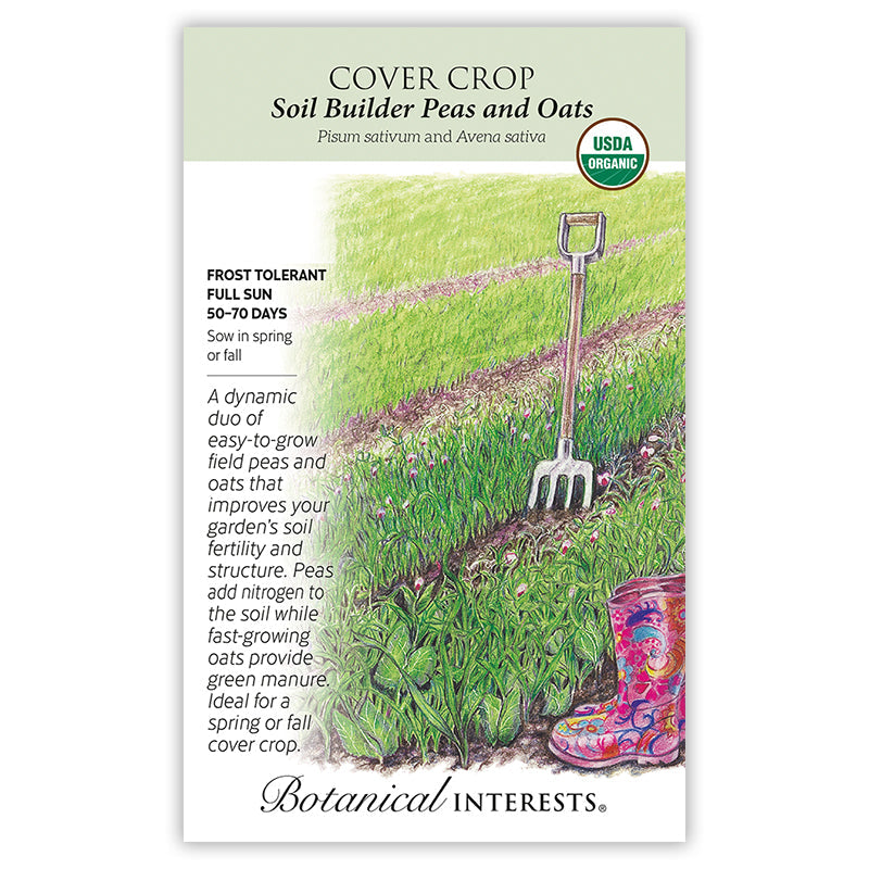 Soil Builder Peas and Oats Cover Crop Seeds Product Image