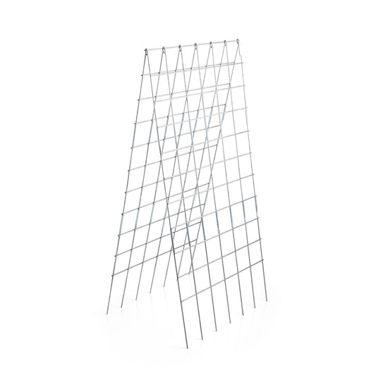 Folding A-Frame Trellis Support For Plants