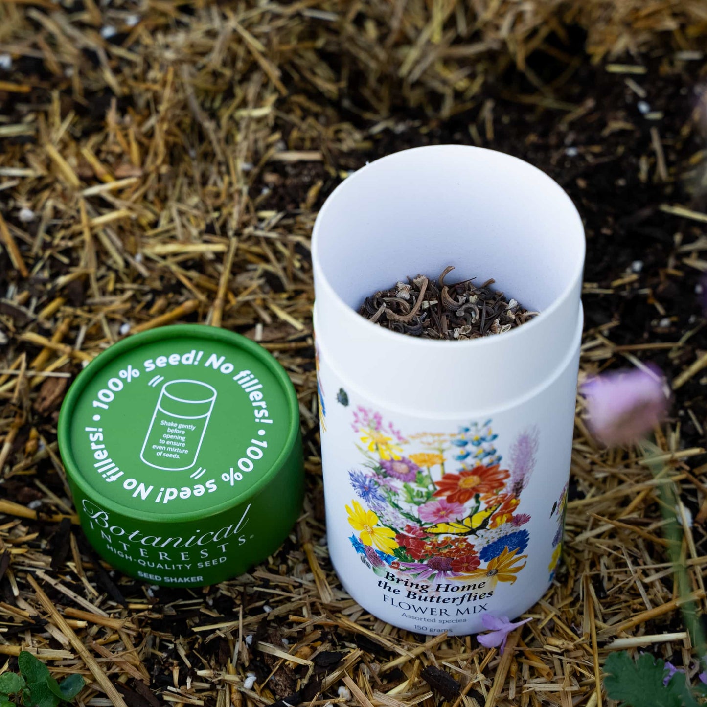 Bring Home the Butterflies Flower Mix Seed Shaker