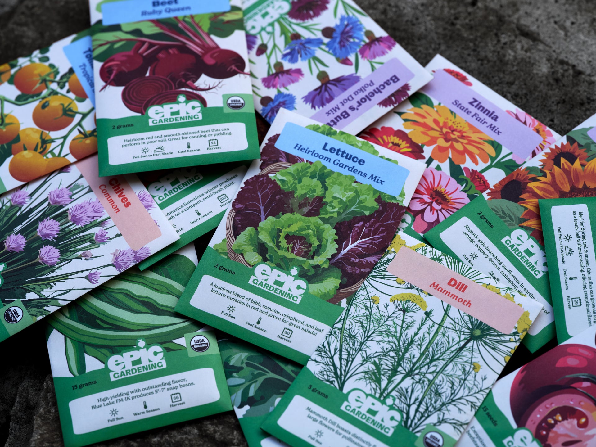 Epic Seeds Epic Gardening