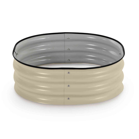 Metal Tree Surround - 8” Tall - Light Clay